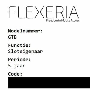 Prepaid code Sloteigenaar