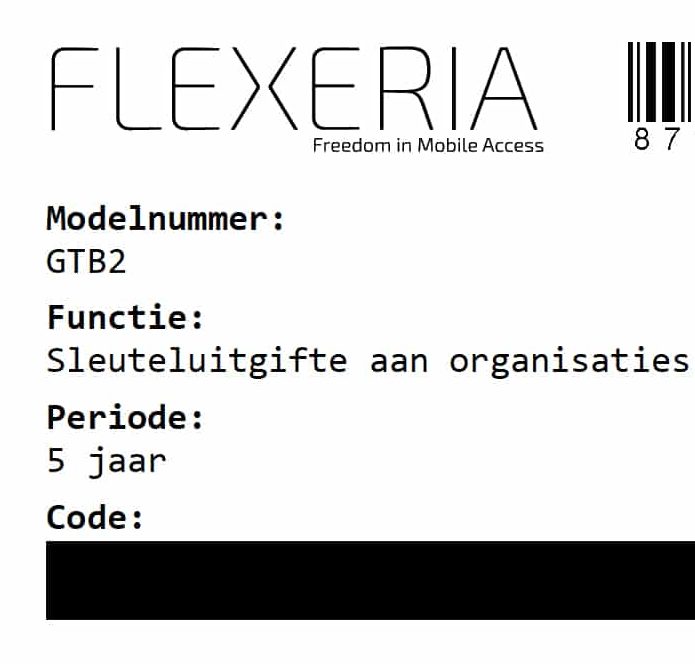 sleutelbeheer naar organisatie