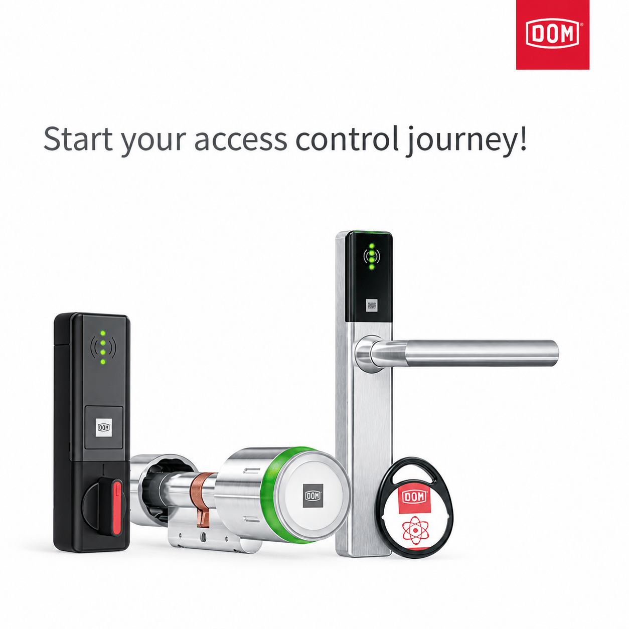 DOM toegangscontrole, DOM Tapkey, Eniq, slimmedeursloten, smart lock